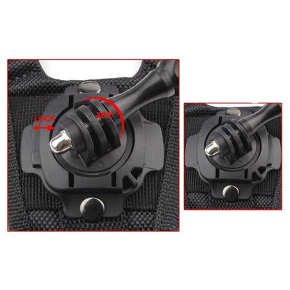360 Degree Rotating Globe Style Wrist Strap Band Mount Hand Palm Belt Lanyard Holder with Screw for GoPro Hero SJCam YI