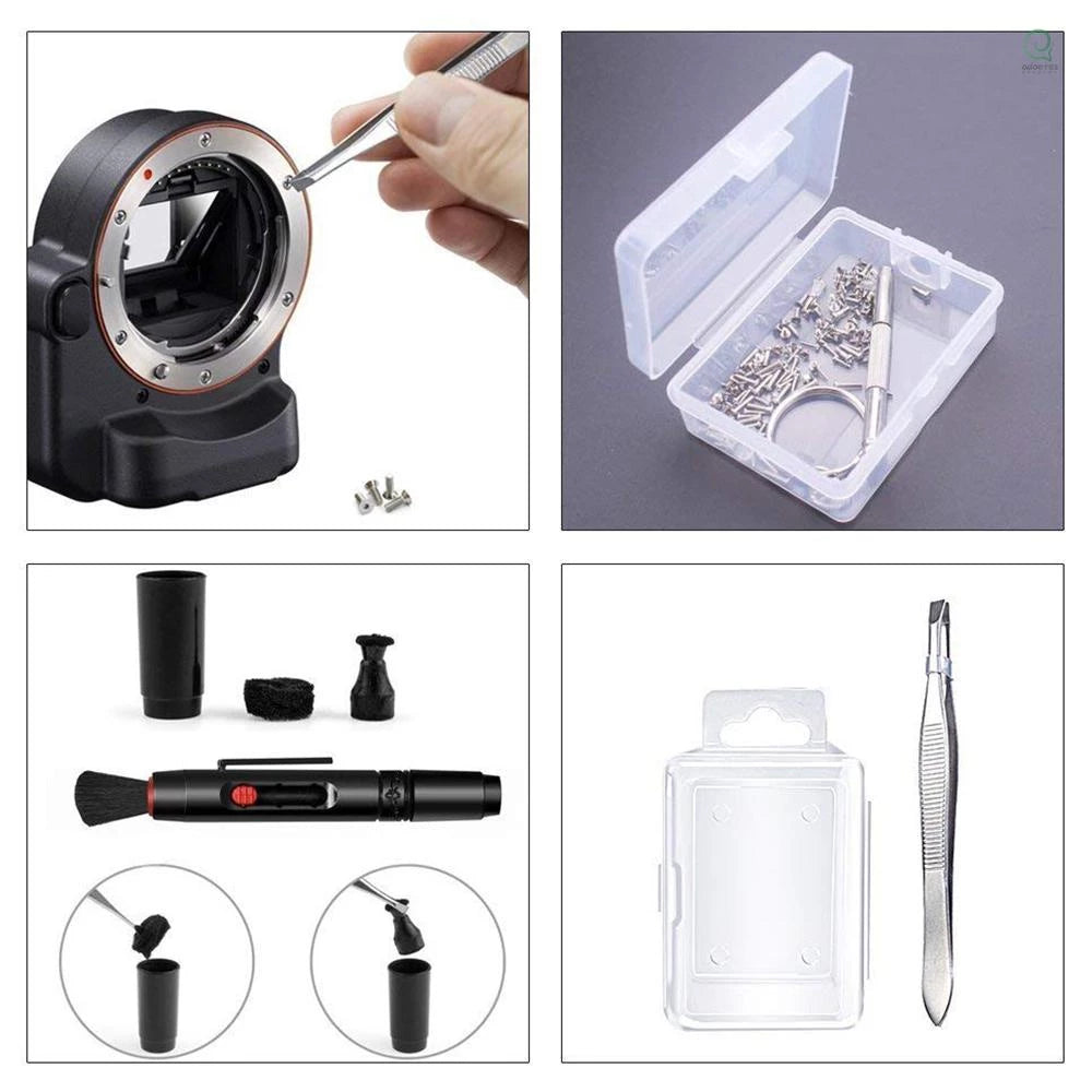 Camera cleaning kit Complete with cleaning pen for cameras, mobile phones, laptops.