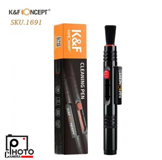 K&F Lens Cleaning Pen, Double-sided Carbon Head (SKU.1691) 3 in 1 lens cleaning pen