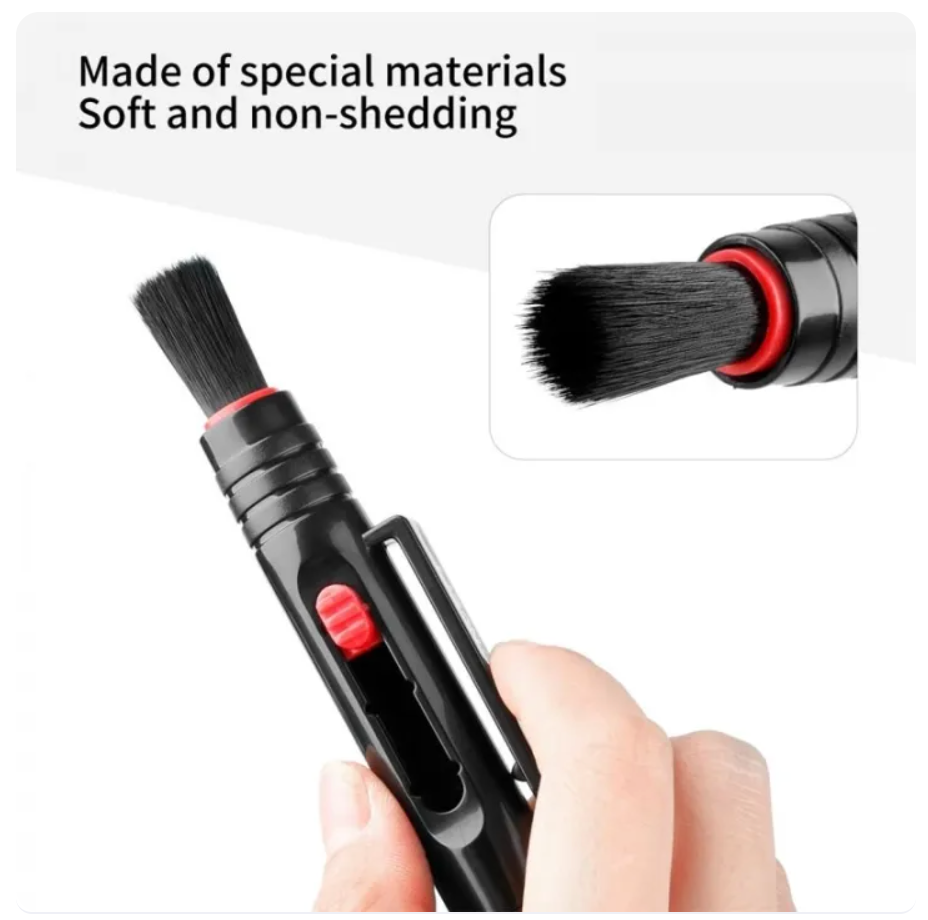K&F Lens Cleaning Pen, Double-sided Carbon Head (SKU.1691) 3 in 1 lens cleaning pen