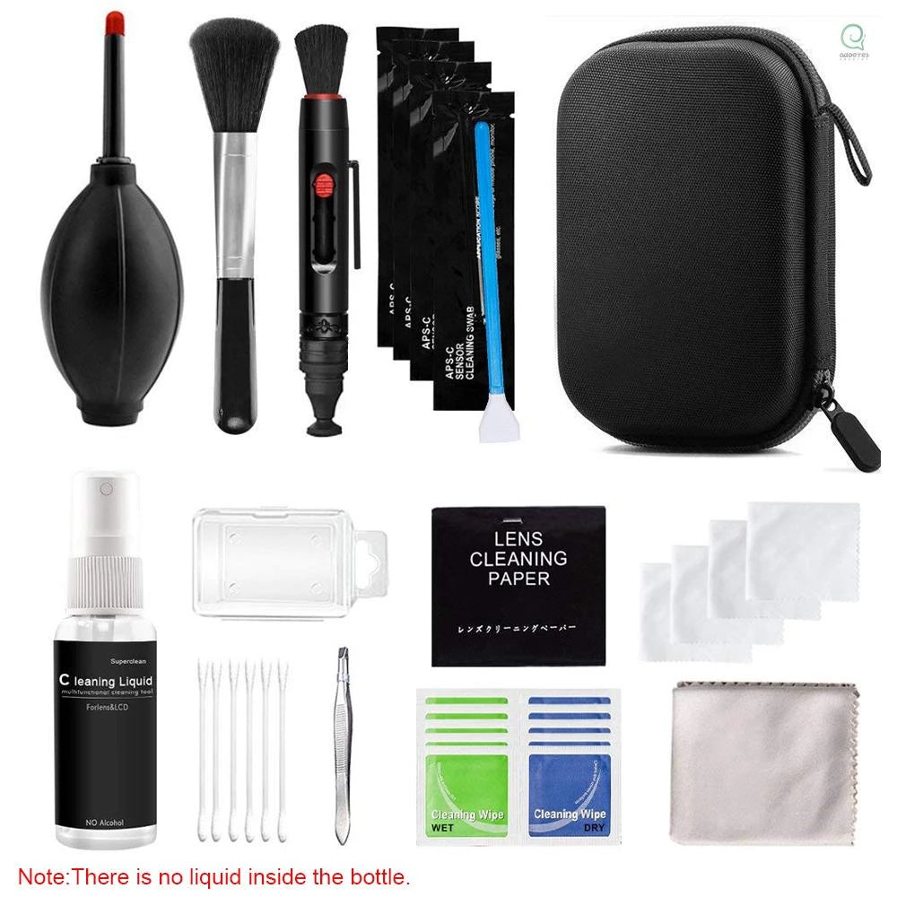 Camera cleaning kit Complete with cleaning pen for cameras, mobile phones, laptops.